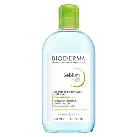 Água Micelar Antioleosidade Bioderma Sébium H2O 500ml — Bioderma