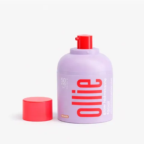 Glow Hidratante Facial FPS 50 Ollie - Bronze 30ml — Ollie