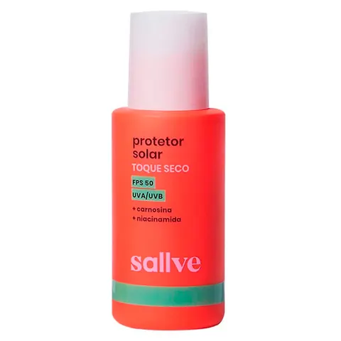 Protetor Solar Facial Toque Seco Sallve FPS50 40g — Sallve