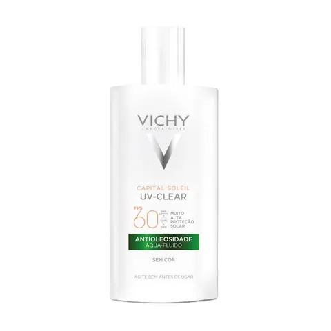 Protetor Solar Facial Vichy Capital Soleil Uv-Clear FPS60 - Cor Sem Cor — Vichy