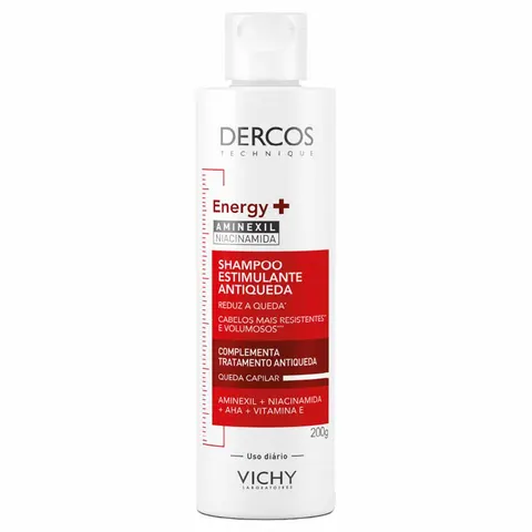 Shampoo Antiqueda Estimulante Vichy Dercos Energy+ 200g — Vichy